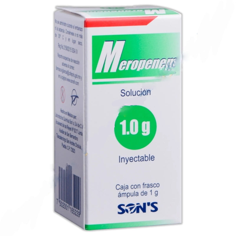 Meropenem 1g Sol Iny